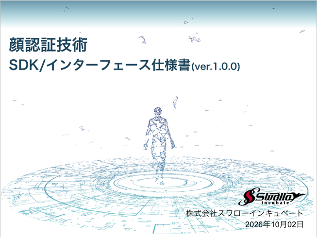 顔認証技術 SDKインターフェース仕様書